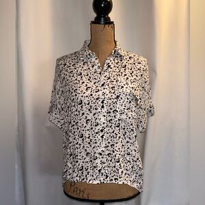 ASOS Cow Print Blouse